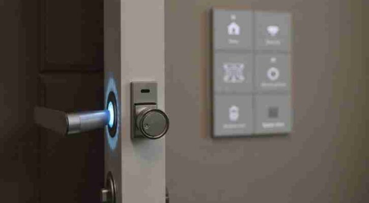 2025: Aqara Launches Smart Lock U200 Lite in Europe, Aiming for US Market, Concept art for illustrative purpose - Monok